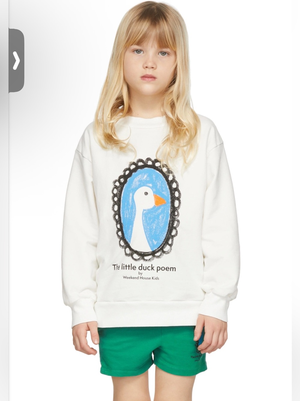 Weekend house duck sweatshirt